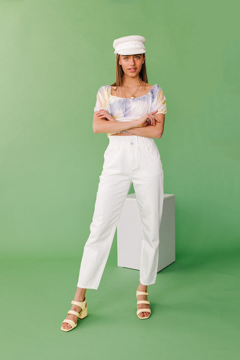 On The Road Pant// Ivory