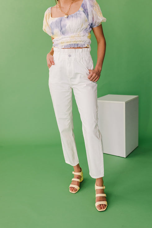 On The Road Pant// Ivory