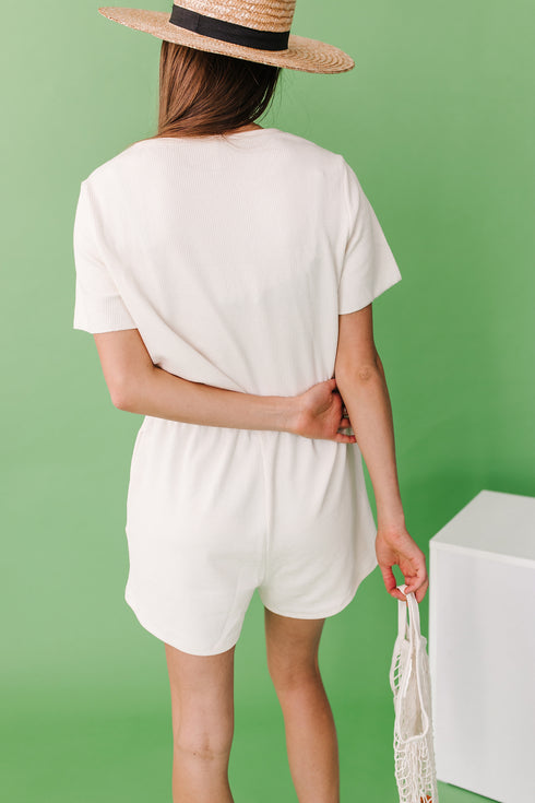 Weekend Girl Set// Cream