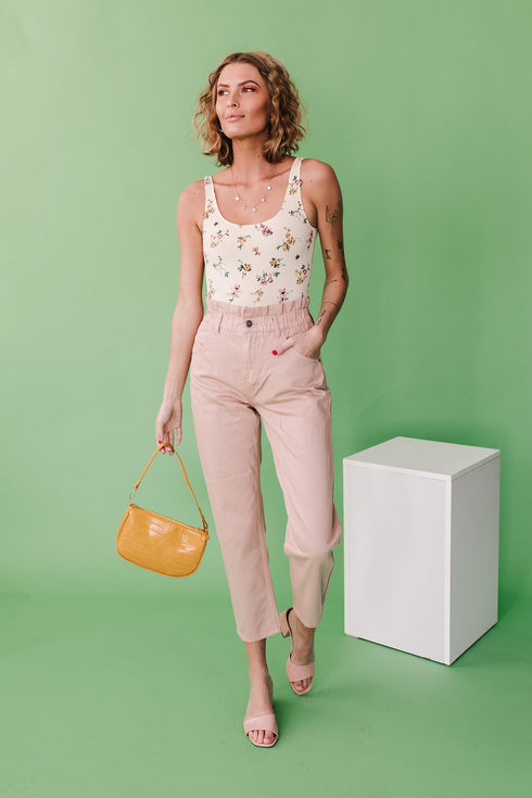 On The Road Pant// Blush