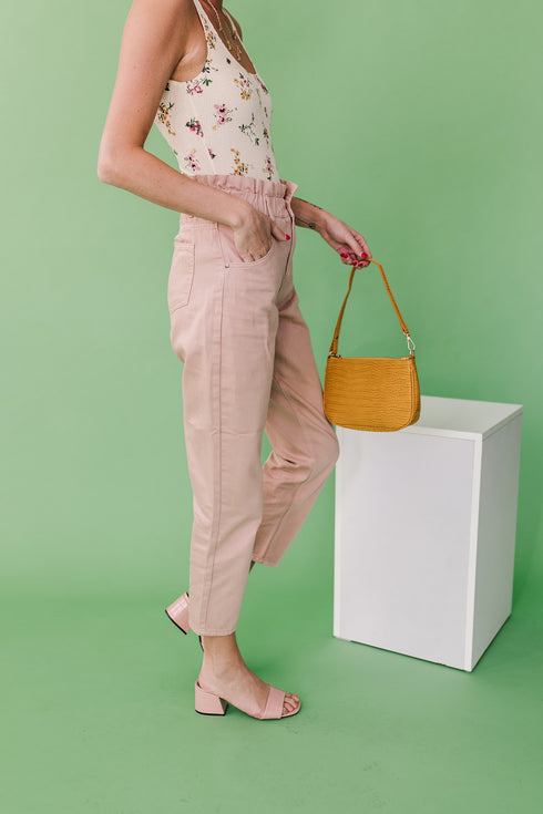 On The Road Pant// Blush