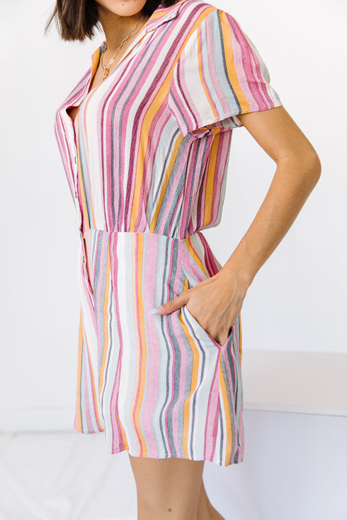 Chasing Rainbows Romper