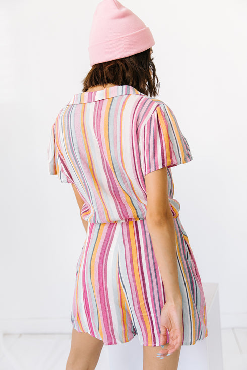 Chasing Rainbows Romper