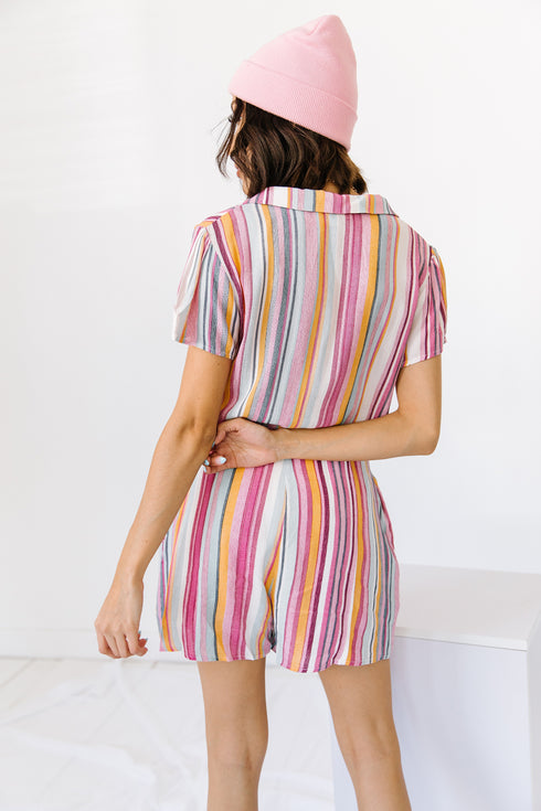 Chasing Rainbows Romper