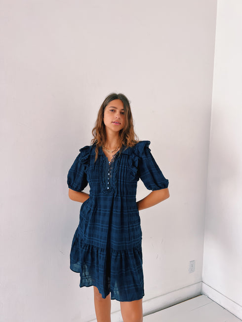 Hunny Girl Plaid Dress