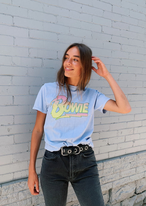 Bowie Ombre Pastel Graphic Tee *RESTOCKED*