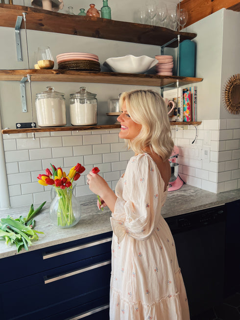 Lillies Love Midi Dress *RESTOCKED*