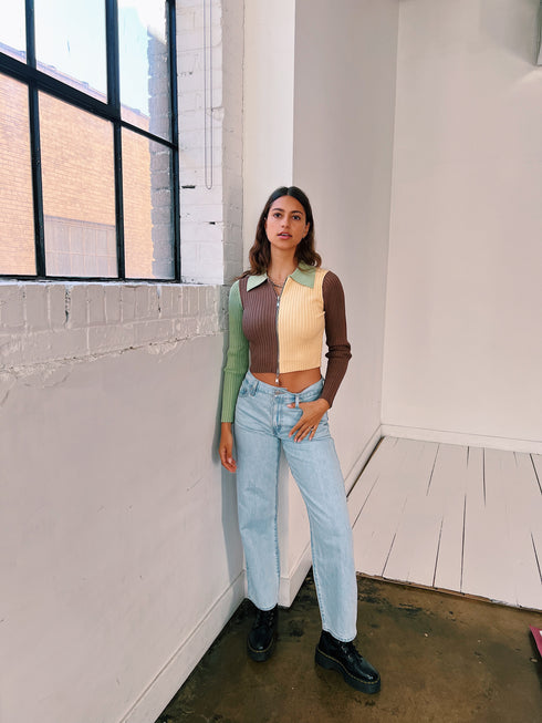 Fashion Icon Ribbed Top