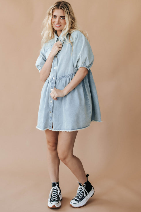 Fall Fever Denim Dress