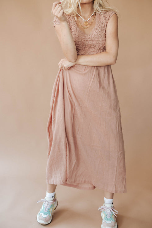 All Too Well Dress // Blush