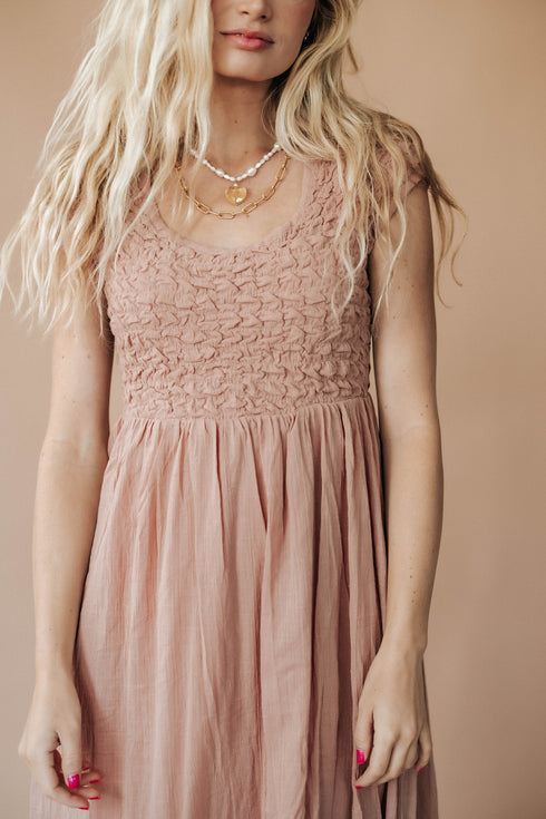 All Too Well Dress // Blush