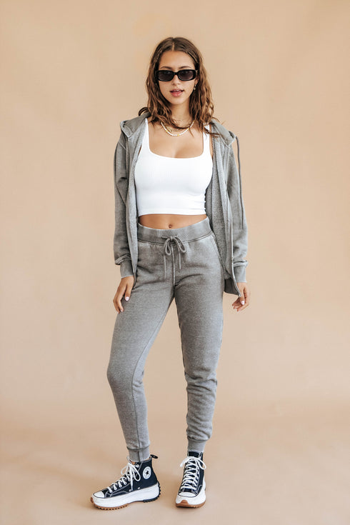 Crushed It Jogger // Charcoal