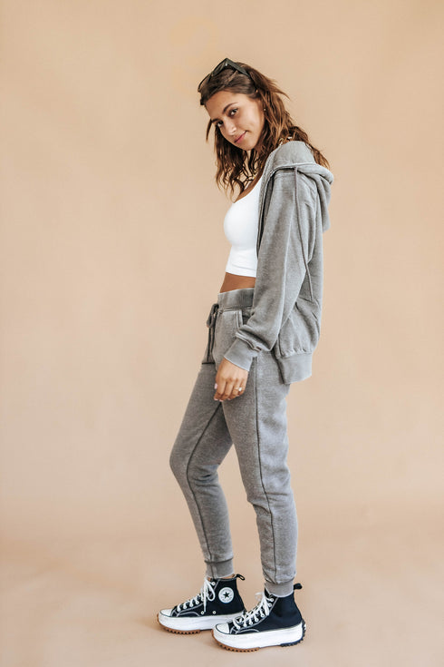 Crushed It Jogger // Charcoal