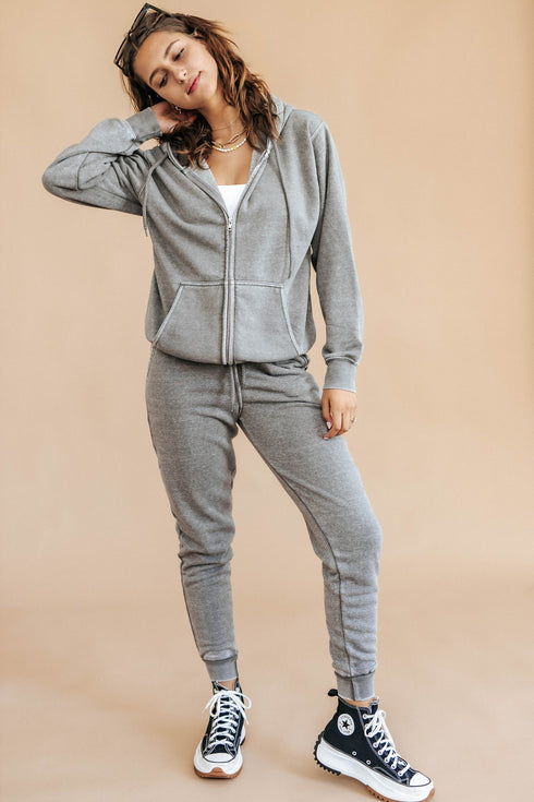 Crushed It Jogger // Charcoal
