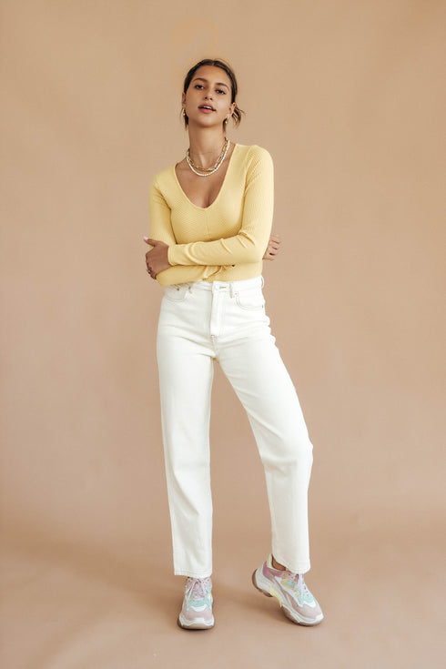 Not Your Hunny Ribbed Bodysuit