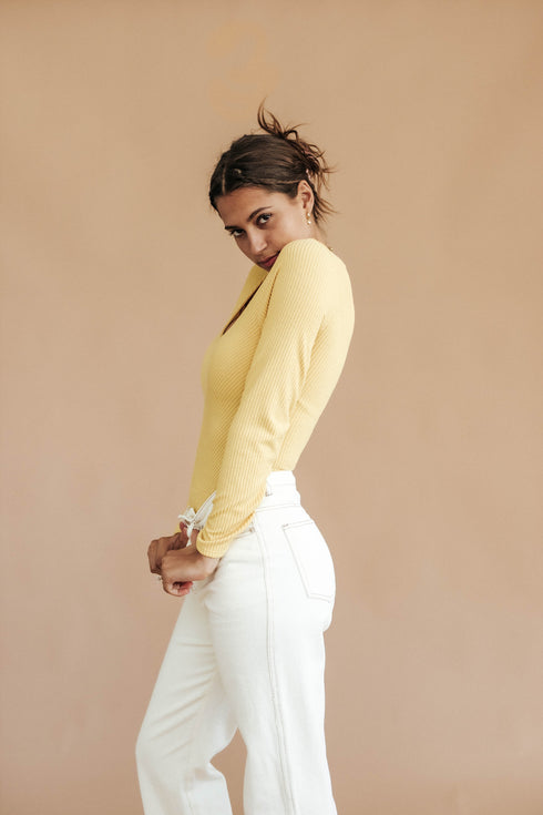 Not Your Hunny Ribbed Bodysuit