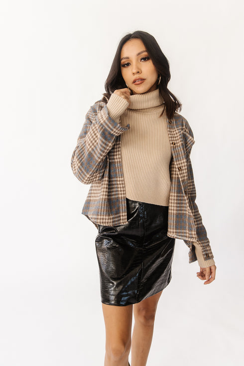 Glow Up Sweater // Tan