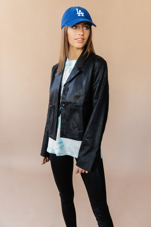 Style Icon Jacket// Black *RESTOCKED*