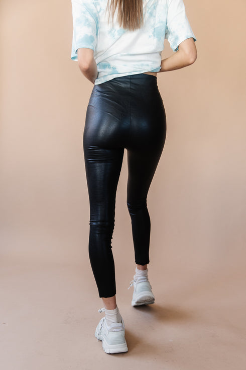 Total Muse Faux-Leather Leggings