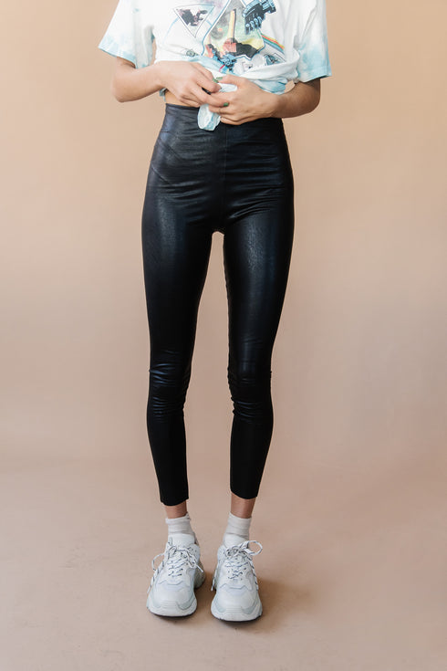 Total Muse Faux-Leather Leggings