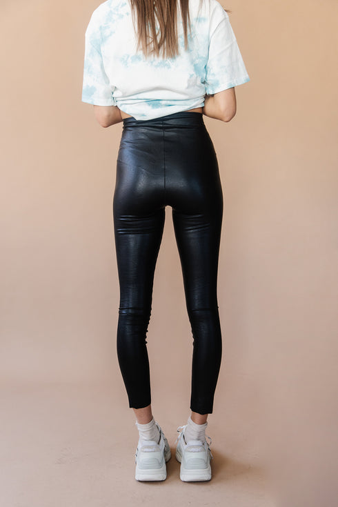 Total Muse Faux-Leather Leggings