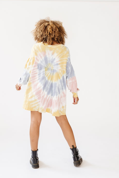 Be Cool Baby Tie Dye Dress
