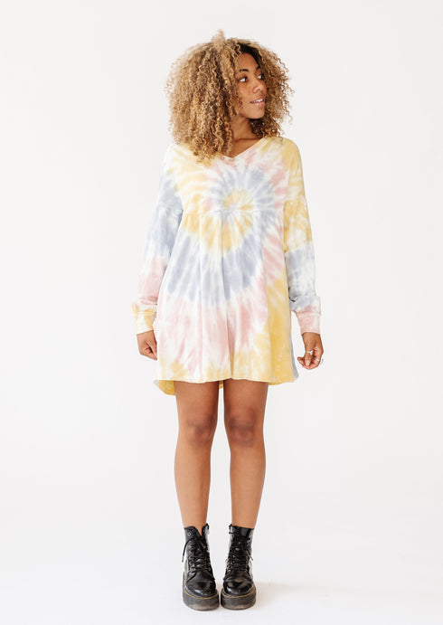 Be Cool Baby Tie Dye Dress