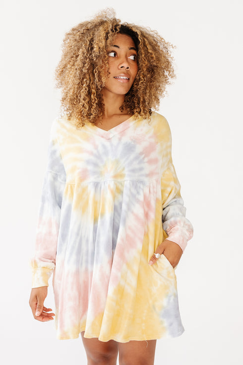 Be Cool Baby Tie Dye Dress