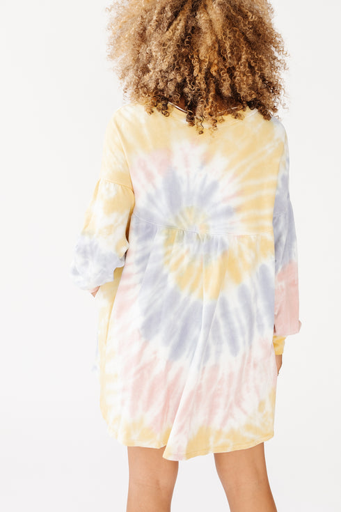 Be Cool Baby Tie Dye Dress