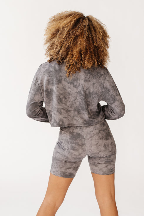 Time Trip Dyed Set// Charcoal