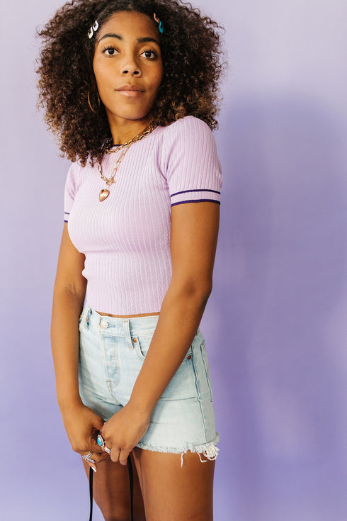 Trend Alert Ribbed Top