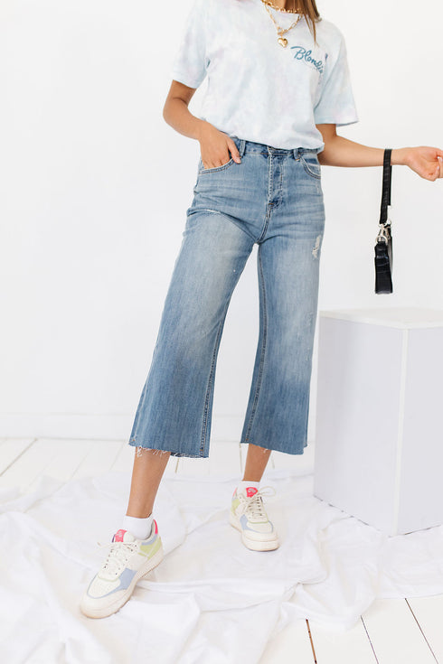 Never Say Never Denim Pant