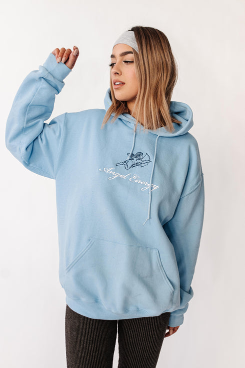 Angel Energy Hoodie// Blue