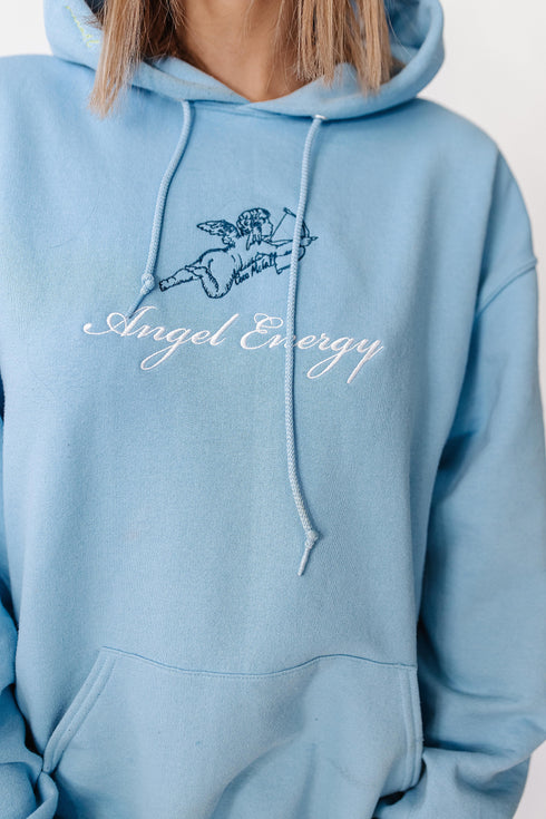 Angel Energy Hoodie// Blue