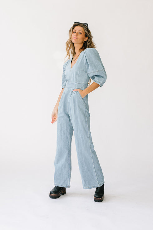 Fashion Icon Denim Jumpsuit
