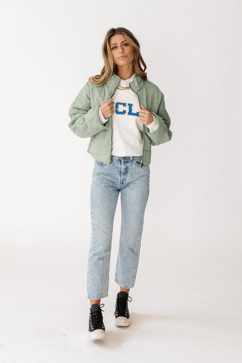 Sage Babe Quilted Jacket *RESTOCKED*