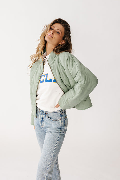 Sage Babe Quilted Jacket *RESTOCKED*