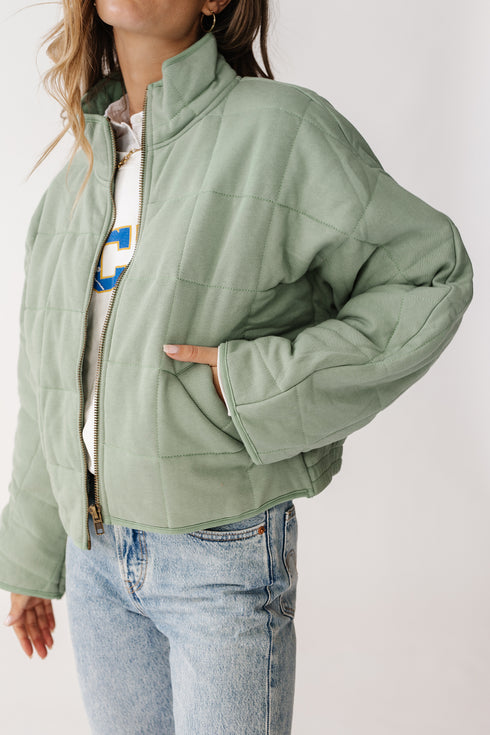 Sage Babe Quilted Jacket *RESTOCKED*
