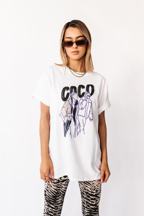 The Coco Tee // White