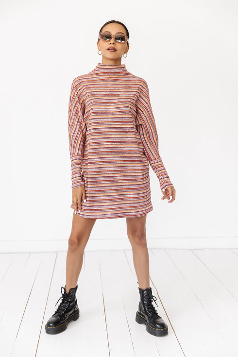 Walk This Way Knit Dress
