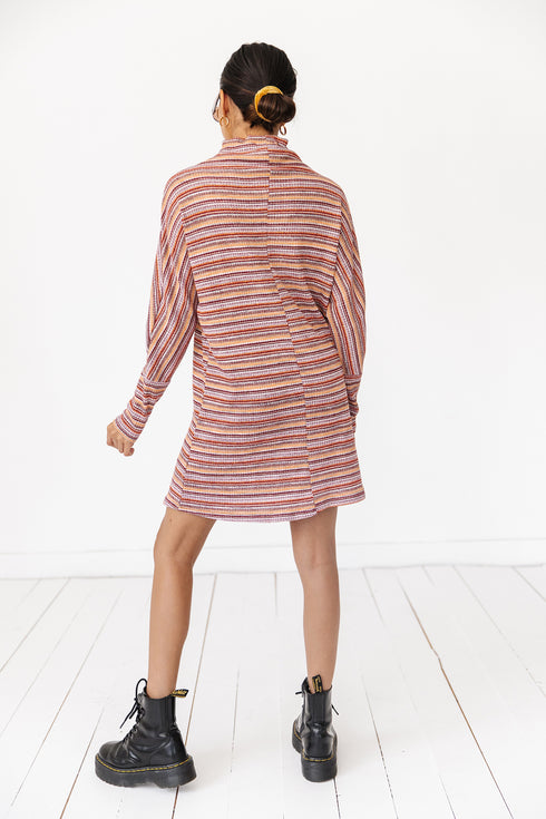Walk This Way Knit Dress