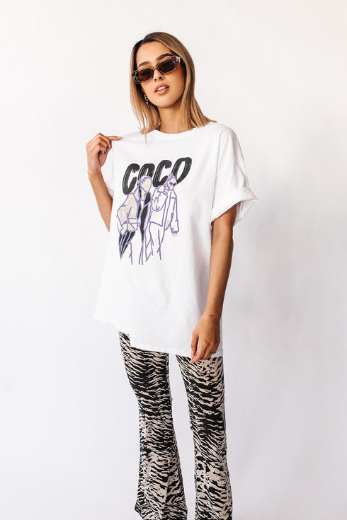 The Coco Tee // White