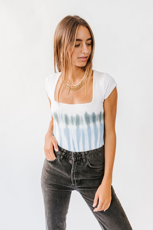 Almost Famous Tie Dye Bodysuit