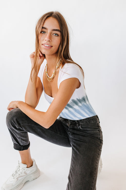 Almost Famous Tie Dye Bodysuit