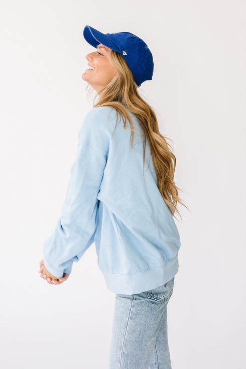 Colour Pop Pullover // Sky