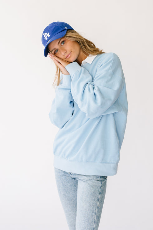 Colour Pop Pullover // Sky