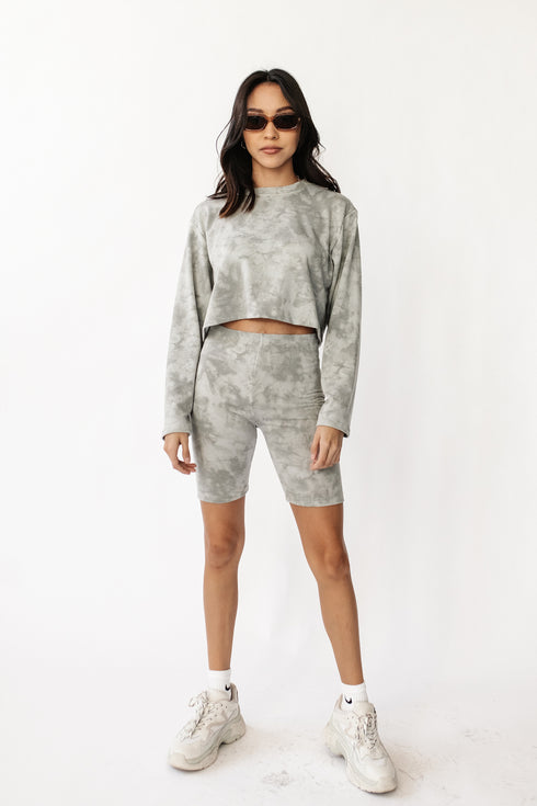 Time Trip Dyed Set// Sage