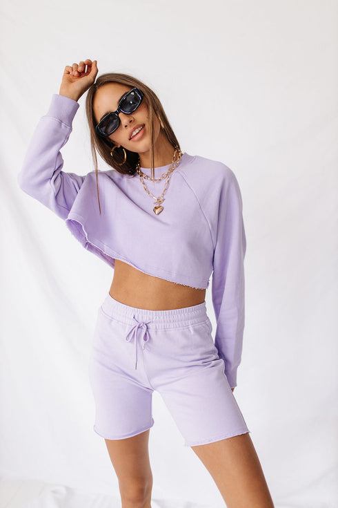 Summer Sundays Short// Lilac *RESTOCKED*