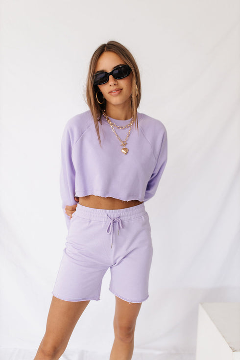 Summer Sundays Short// Lilac *RESTOCKED*