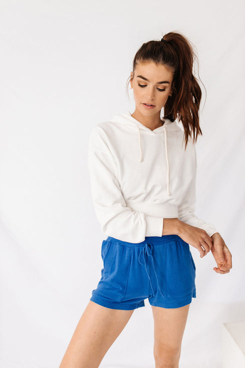 Fair Game Cropped Hoodie